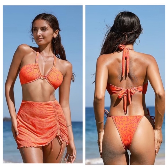 11 Piece New With Tags Cupshe Swim Bundle Size Medium - Picture 6 of 8